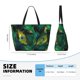 thumbnail image 4 of Disketp Peacock Feathers2 Bolsa de Playa de Gran Capacidad, Bolso Impermeable y a Prueba de Arena para Mujer, Ideal para Playa, Piscina y Natación, 4 of 7