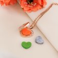 thumbnail image 3 of Anavia Essential Oil Diffuser Necklace, Aromatherapy Necklace, Scent Necklace, Aromatherapy Oil Lockets, Diffuser Lockets, Aromatherapy Jewelry, Diffuser Jewelry, With Gifts Box-[Rose Gold], 3 of 6