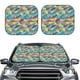 thumbnail image 2 of Balery Colorful Fish 1 Parasol para parabrisas de coche de 2 piezas | Parasol plegable para parabrisas delantero de coche para la mayoría de sedanes-Medium, 2 of 6