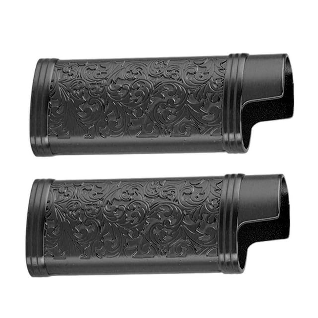 Retro Pattern Zinc Alloy Lighter Cover for Travel Outdoor