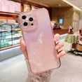 thumbnail image 2 of Compatible with iPhone 13 Pro Max Gradient Glitter Case Glow Bling Color Changing Holographic Colorful Sparkle Glossy Shiny Camera Lens Protective Fashion Shockproof Cover for Women Girls, 2 of 7