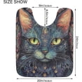 thumbnail image 3 of Dreamtimes Bathroom Rug Mats Ethnic Cat Painting Print, Bath Mats for Bathroom Non-Slip Super Soft Absorbent Microfiber Bath Rugs, Bathroom Rugs for Bathroom Floor, Tub and Shower, 24"x16", 3 of 4