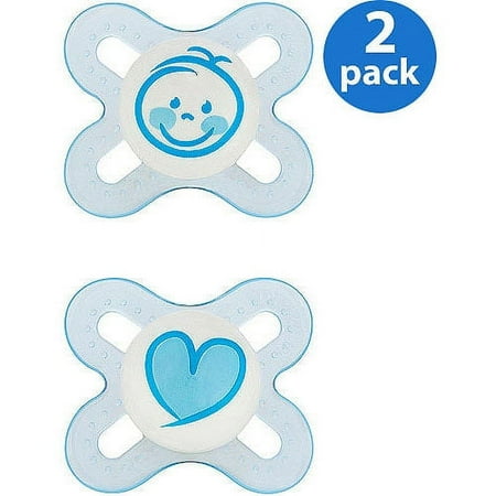 Mam - Start 0+ Silicone Pacifier 2 Pack,