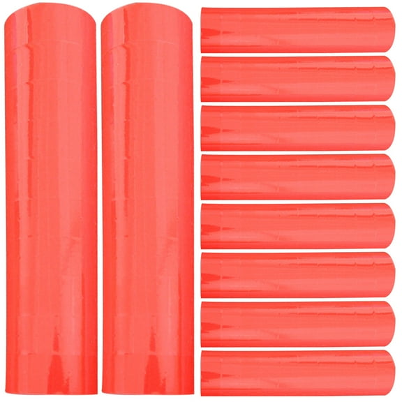 YSNOOWE 10 Rolls Small Blank Stickers for Pricing Items in Convenience Stores 4.72X2.95X2.95In