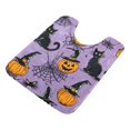 thumbnail image 7 of Yayeee Bath Rug for Bathroom Floor Non Slip Contour Fluffy Soft Absorbent Mat, 20"x24", Halloween Pumpkin, 7 of 7