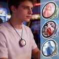 thumbnail image 2 of Ani-Pin, Digital Display Badge, Electronic Button with LED Screen, Customizable Anime Style Badge, Dynamic Touch Screen, Gift for anime fans, 2 of 8