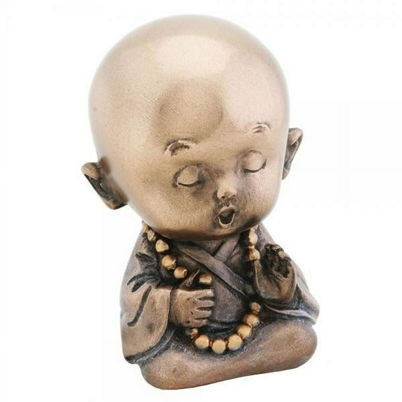 Joyful Monk Meditating Baby Buddha Figurine Decoration Collectible