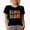 Navy Blue, variant on Dance Mom, Dancer Mother Themed, Groovy Retro Wavy Text Merch Gift, Black T-Shirt, Medium