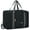 Thick Black, variant on Lightweight Foldable Duffel Bags for Spirit Airlines Personal Item Bag 18x14x8 Underseat Carry on Waterproof Travel Tote Handbag with Shoulder Strap