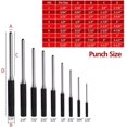 thumbnail image 2 of 13-Piece Professional Pin Punch & Repair Tool Kit for Precision Disassembly and Assembly Tasks, 2 of 6