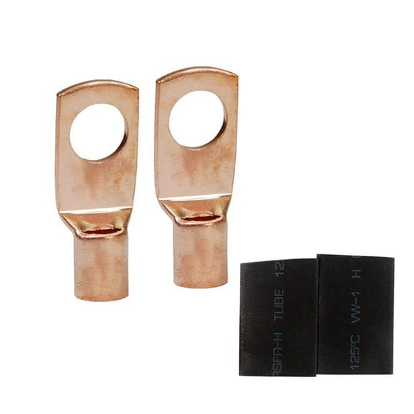 Nippon ISPTRC410 4 Gauge Copper Ring Tongue Terminal No. 5 by 16