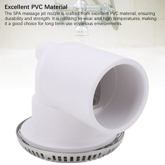 Massage Tub Jet, High,Temp PVC Stainless Steel, Detachable, Simple Replacement