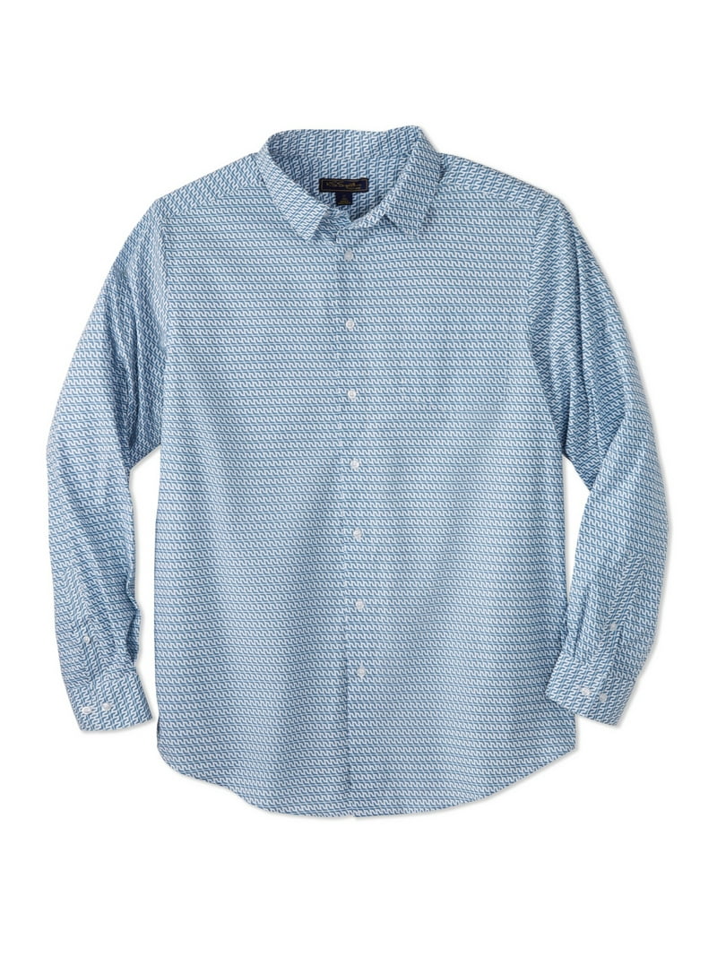 big and tall wrinkle free dress shirts Haggar Tall Wrinkle Free Classic Fit Dress Shirt in Light Blue