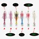 thumbnail image 4 of Artificial Hard Baits Shrimp Lures Baits 11cm 9.4g Cuttlefish Hook Fishing Lures Glow Squid Jig Glow Jig Hook White luminous, 4 of 4