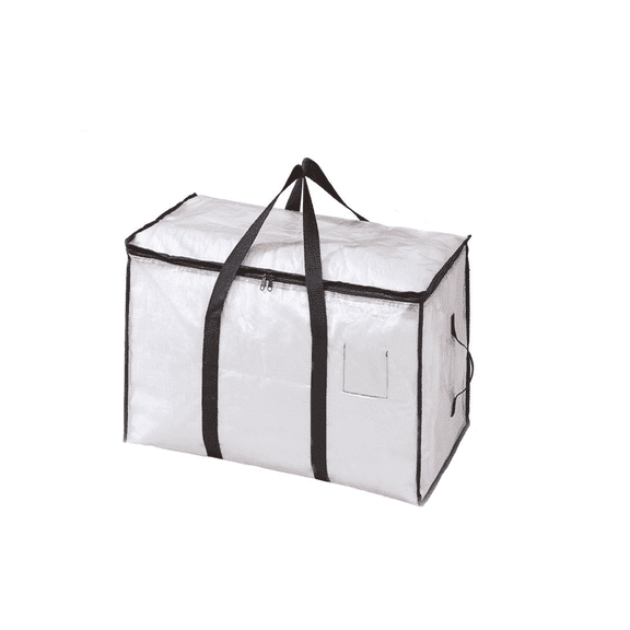 Extra Heavy Duty Large Moving Bags, Sturdy Clothes Storage Bins & Moving Boxes for Closet Organization, Space Saving Packing Supplies