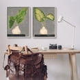 thumbnail image 2 of Stupell Indtries Large Palm Leaf Potted Plants Interior Still Life,24 x 30,Design by Jennifer Goldberger&nbsp;, 2 of 7