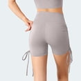 thumbnail image 4 of xfsWaSs High Waisted Biker Shorts for Women Tummy Control Soft Yoga Shorts Lightweight Stretch Workout Leggings Shorts Athletic Short, 4 of 5