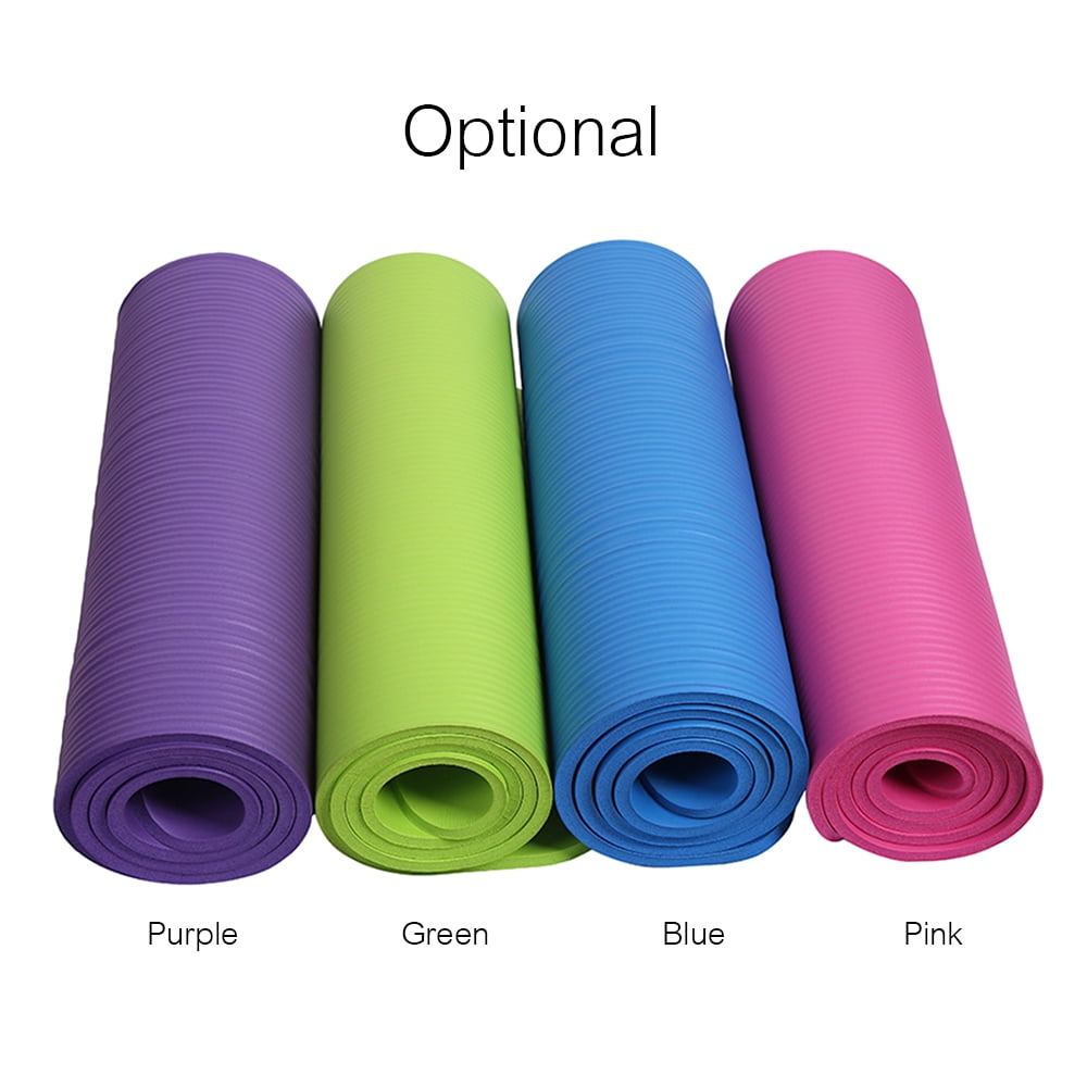 SHIPS N 24 HOURS Avia 3mm Non-Slip Textured Yoga Mat 24"x 68" in Teal Brand New 