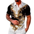 thumbnail image 1 of Birdeem Tenues Courtes d'Été pour Hommes Chemise de Mode Décontractée à Manches Courtes Col Rabattu Blouse & Chemise, 1 of 1