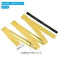 thumbnail image 2 of Tennis Badminton Racket Overgrip Anti Skid Sweatband Racquet Grip with Raised Ridges, Yellow 2 Pack, 2 of 6