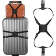 thumbnail image 1 of Sangle de Valise de Voyage Plus une Sangle de Sac Réglable Sangle de Valise Boucle Élastique Accessoires de Voyage, 1 of 5