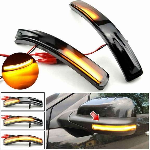 Dynamic Turn Signal LED Side Mirror Sequential Light For Ford Explorer 2011-2019