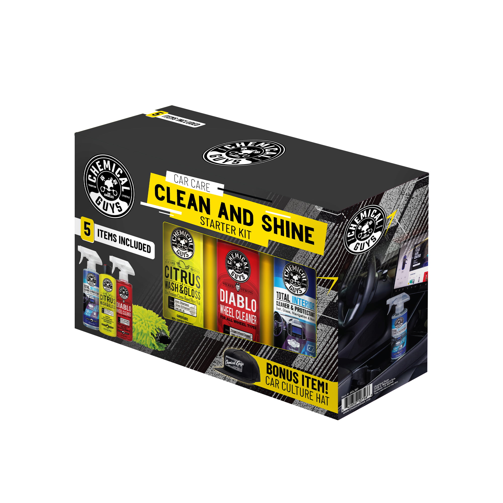 Chemical Guys HOL357 Clean and Shine Kit 