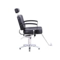thumbnail image 2 of Silla Reclinable Barbero VANLIG Altura Ajustable Color Negro Base Estrella Fija Respaldo Mediano Cuadrado, 2 of 4