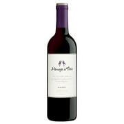 Menage a Trois Malbec Red Wine, 750mL Wine Bottle