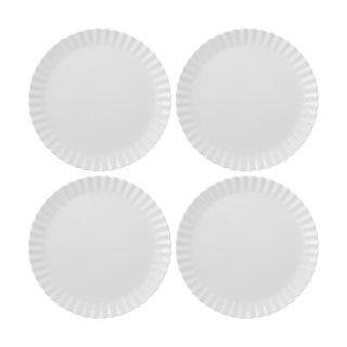 White Honeybee Melamine Plates (Sold in a Set of 4) – KG Bees