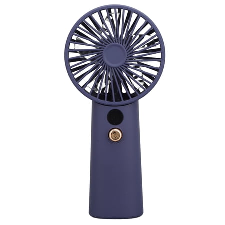 M Buder 12V Brushless Portable Battery Powered Handheld Cooling Fan for Home Outdoor Camping Travel Office Dark Blue