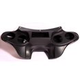 thumbnail image 2 of PRIMER BLACK BATWING FAIRING WINDSHIELD for Harley SOFTAIL FATBOY HERITAGE DELUXE CUSTOM SLIM 2018-2023 Single Din Radio Design and 4x5" Speakers Holes, 2 of 4