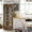 Fluorescent Green, variant on Vintage Rusty Door Design Mural Decals Kitchen Waterproof rative Refrigerator Cabinet Iron Steel Gate Texture Art Wallpaper