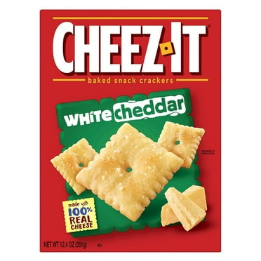 2 Pack - Cheez-It White Cheddar Cheese Crackers - 12.4 oz Packaging may vary