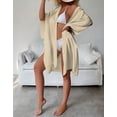 thumbnail image 5 of Swimsuit Cover Up for Women Plus Size Button Up Shirts Chiffon Kimono Cardigan Casual Beach Cover Ups Shermie, 5 of 6