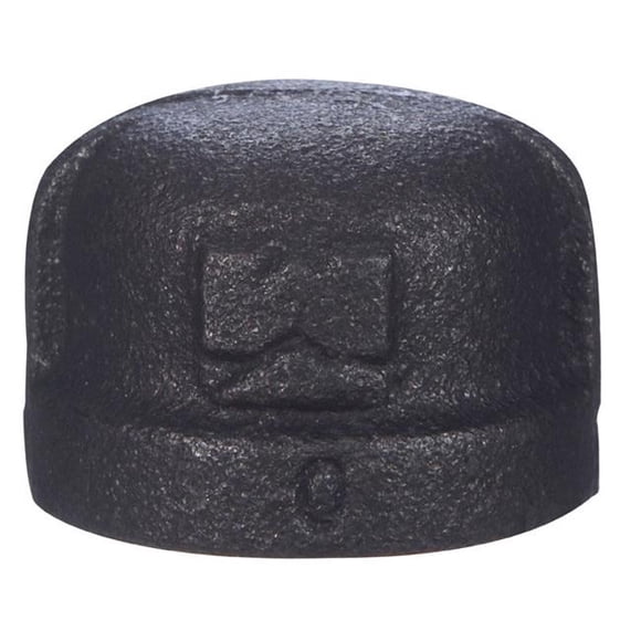 Black Pipe Fitting, Cap, 1/8-In. -521-400HC