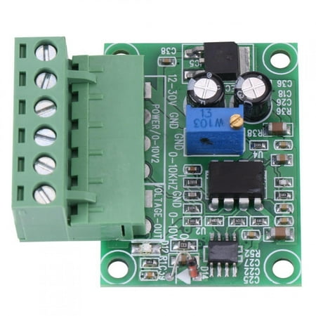 

EBTOOLS Frequency To Voltage Converter Convenient Stable F/V Converter Useful 4.5 X 4.5Cm For Motion Control Card 0-10Khz F/V Converter Interface Matching