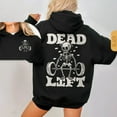 thumbnail image 2 of Dead Lift Skeleton Hoodie – Funny Gym Graphic Hoodie, Unisex Pump Cover for Fitness & Bodybuilding Lovers, 2 of 6