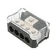 thumbnail image 4 of Power Distribution Block ABS Metal Impact Resistant 4x4GA Out Fuse Holder Reliable  for Car Audio System for Boat Audio System ANGGREK Otros, 4 of 8
