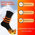thumbnail image 2 of POINTERTECK Heated Socks for Men Women Battery Operated Electric Heating Washable Winter Socks, 2 of 9