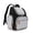 Black, variant on SPEKSEE Diaper Bag Backpack for Mom, Large Capacity Travel Diaper Bag Waterproof Multifunctional Diaper Bag with Bottle Bag, Stroller Straps
