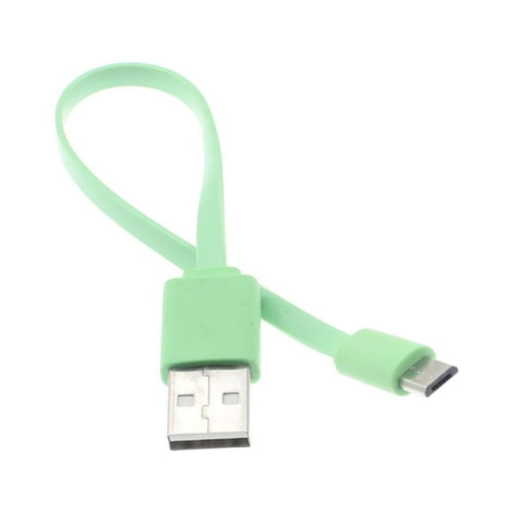 MicroUSB Short USB Cable Charger Cord Power Wire Y3Q for Samsung Galaxy S5, J7 Sky Pro, V (2017) Perx, S6 Edge  S7 Edge, Grand Prime, Active, TabPRO 12.2 10.1 SM-T520 Tab S 10.5 SM-T800 Active