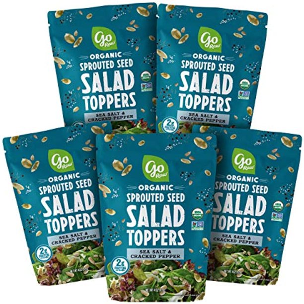 Go Raw Pumpkin & Sunflower Seed Mix, Sea Salt & Cracked Pepper Salad