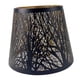 thumbnail image 3 of Pantalla metálica para lámpara, pantalla para lámpara colgante, hierro de moda, lámpara de mesa tipo araña, Negro grande, 3 of 9