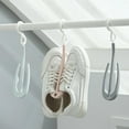 thumbnail image 4 of Household Drying Shoe Rack, Double Hanger Drying Household Rotary Drying Strapping Outdoor Anti-windwear Shoes Rack, 4 of 7