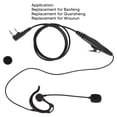 thumbnail image 3 of Auricular Walkie Talkie, Reducción De Ruido Auricular De Radio De 2 Vías Cabezal K De Baja Interferencia Universal Para, 3 of 8