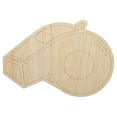 thumbnail image 1 of Whistle Coach Sports Wood Shape Unfinished Piece Cutout Craft DIY Projects - 4.70 Inch Size - 1/8 Inch Thick, 1 of 7