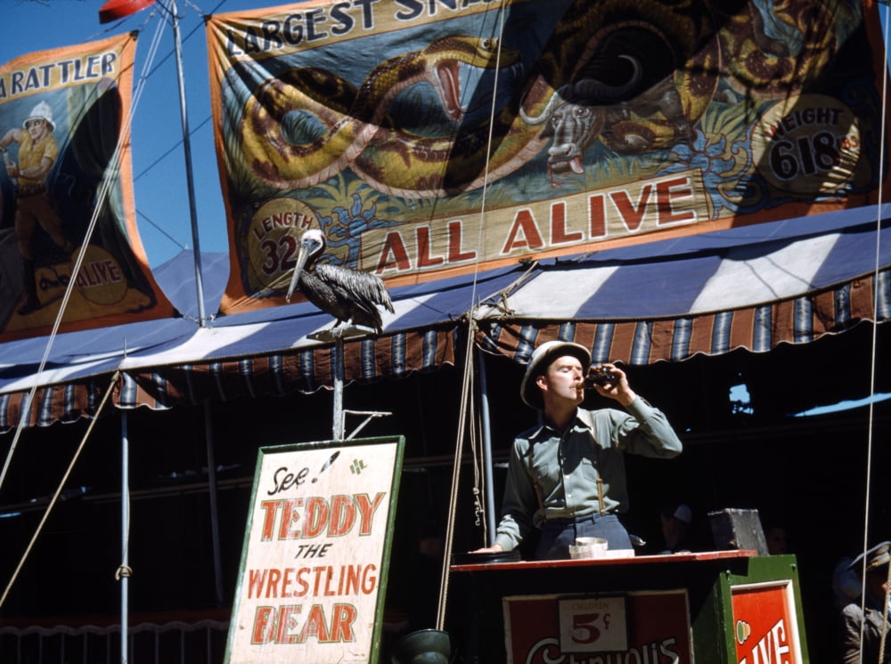 Carnival Barker History (24 x 18)