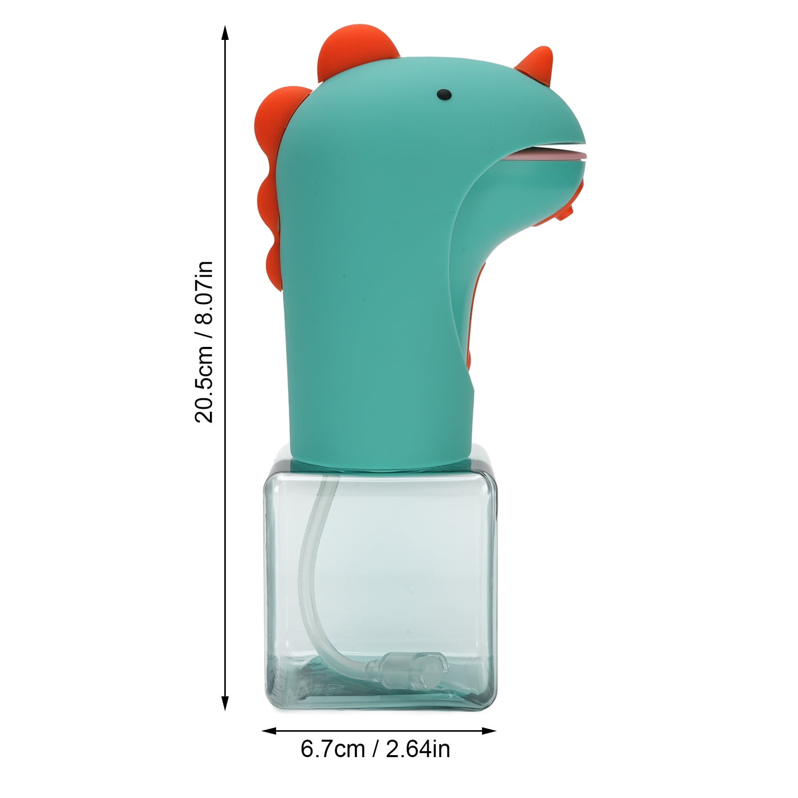 BIMZUC Dinosaur Automatic Soap Dispenser, Kids Touchless Foaming Soap Dispenser with Sensor for Bathroom Kitchen