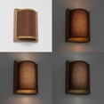 thumbnail image 5 of Kiven Battery Operated Wall Sconces with Remote Control,3 Colors Changing,Rechargeable Wall Sconces,1-Light Dimmable Wall Lighting for Wall Decor, Brown Fabric, 5 of 7
